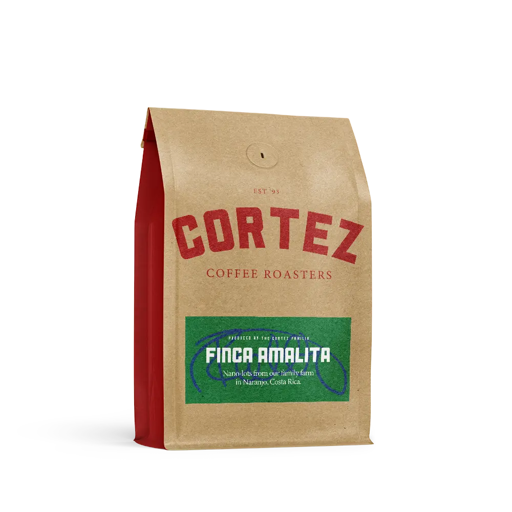Costa Rica Amalita Nano Blend Retail Beans Cortez Coffee 