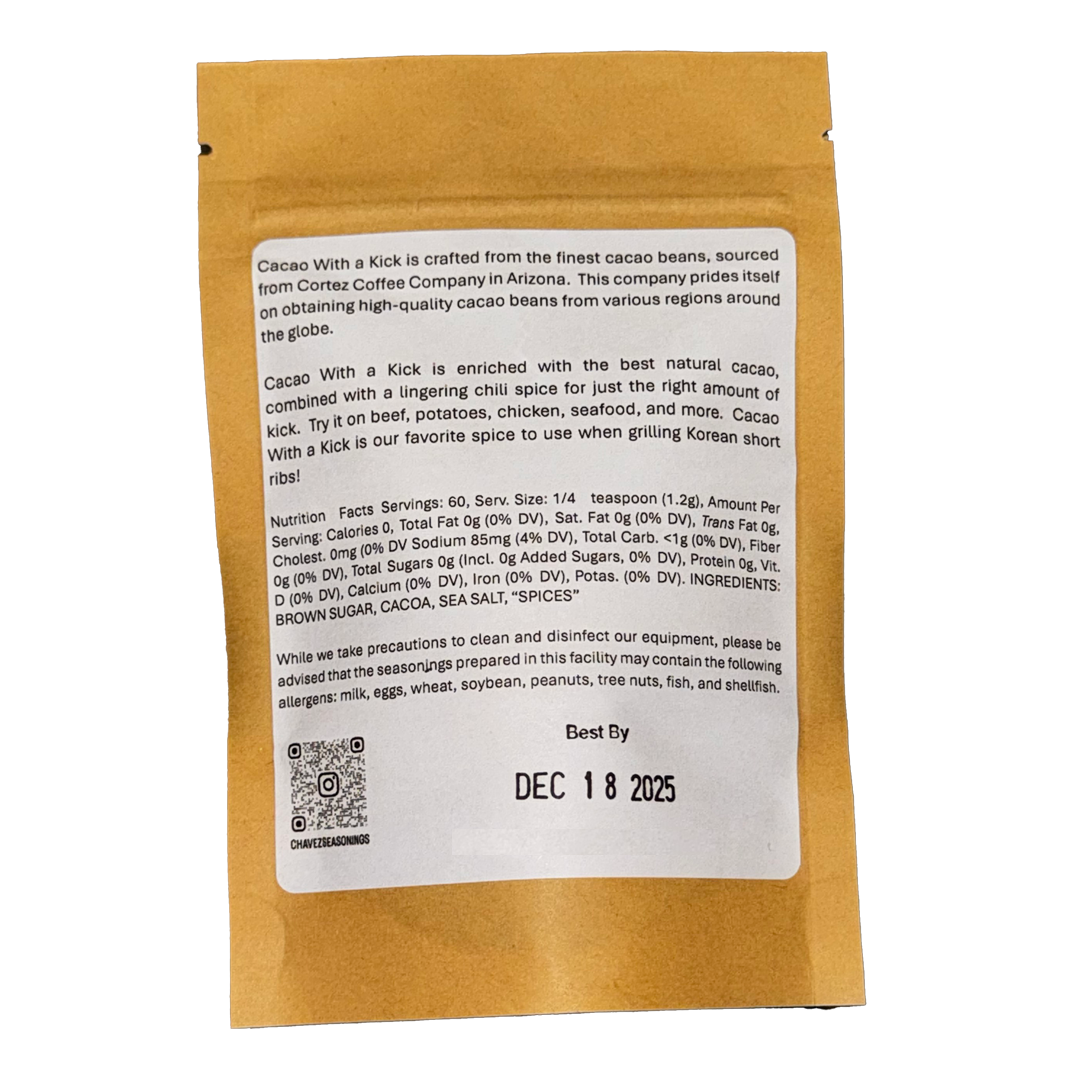 Cacao (With a Kick!) - Chavez Seasonings