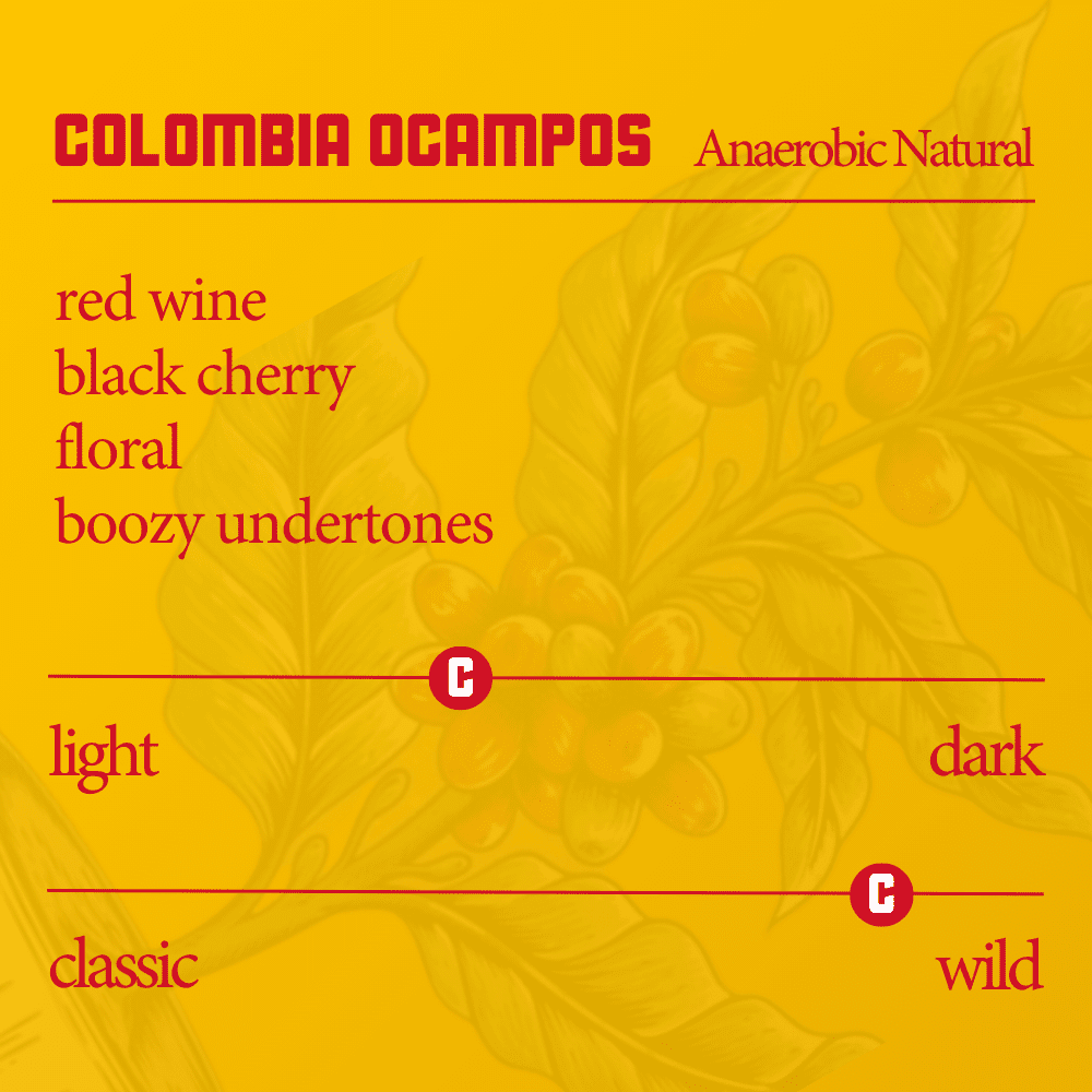Colombia Ocampos Retail Beans Cortez Coffee 