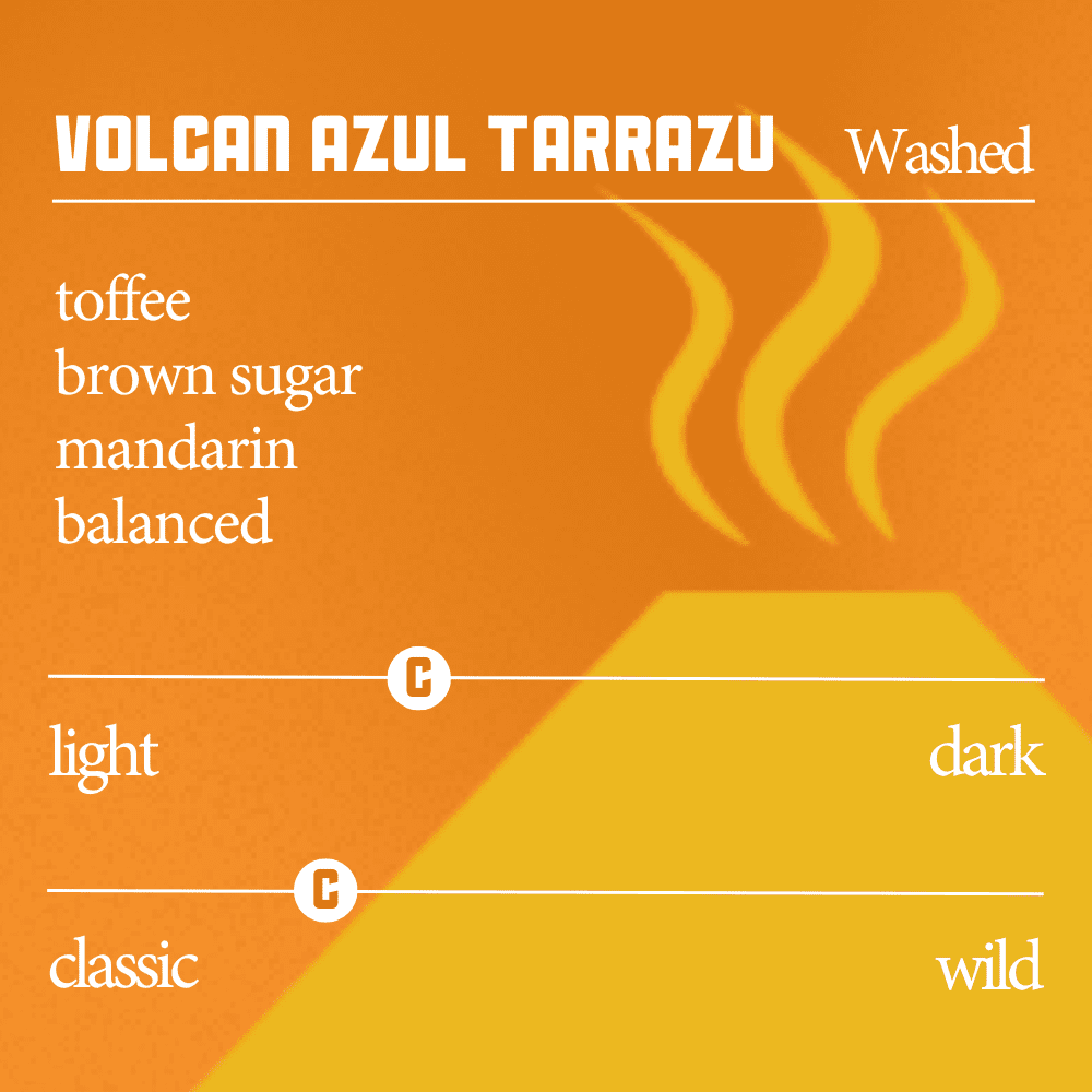 Volcan Azul Tarrazu Retail Beans Cortez Coffee 