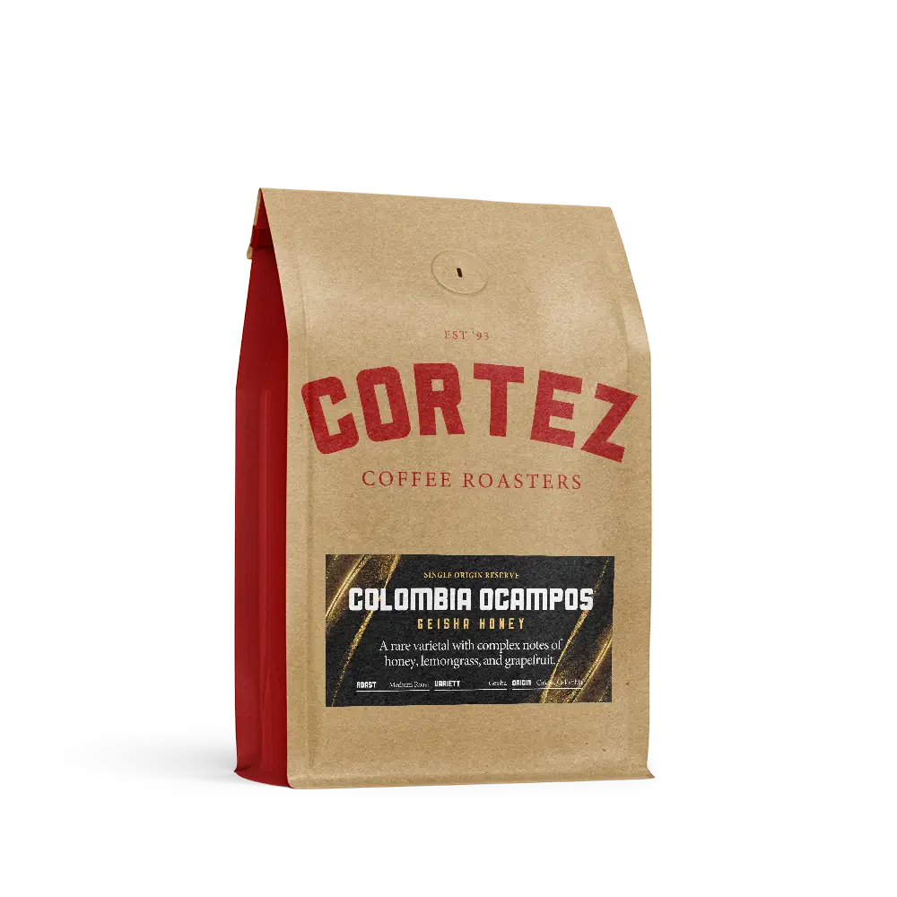 Colombia Ocampos Geisha Honey Retail Beans Cortez Coffee 