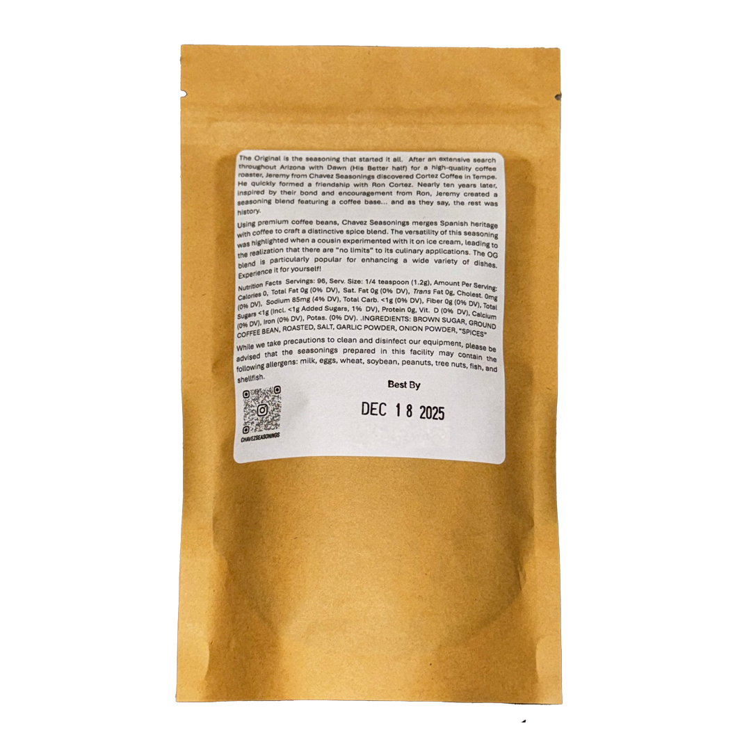 The OG Coffee Seasoning - Chavez Seasonings